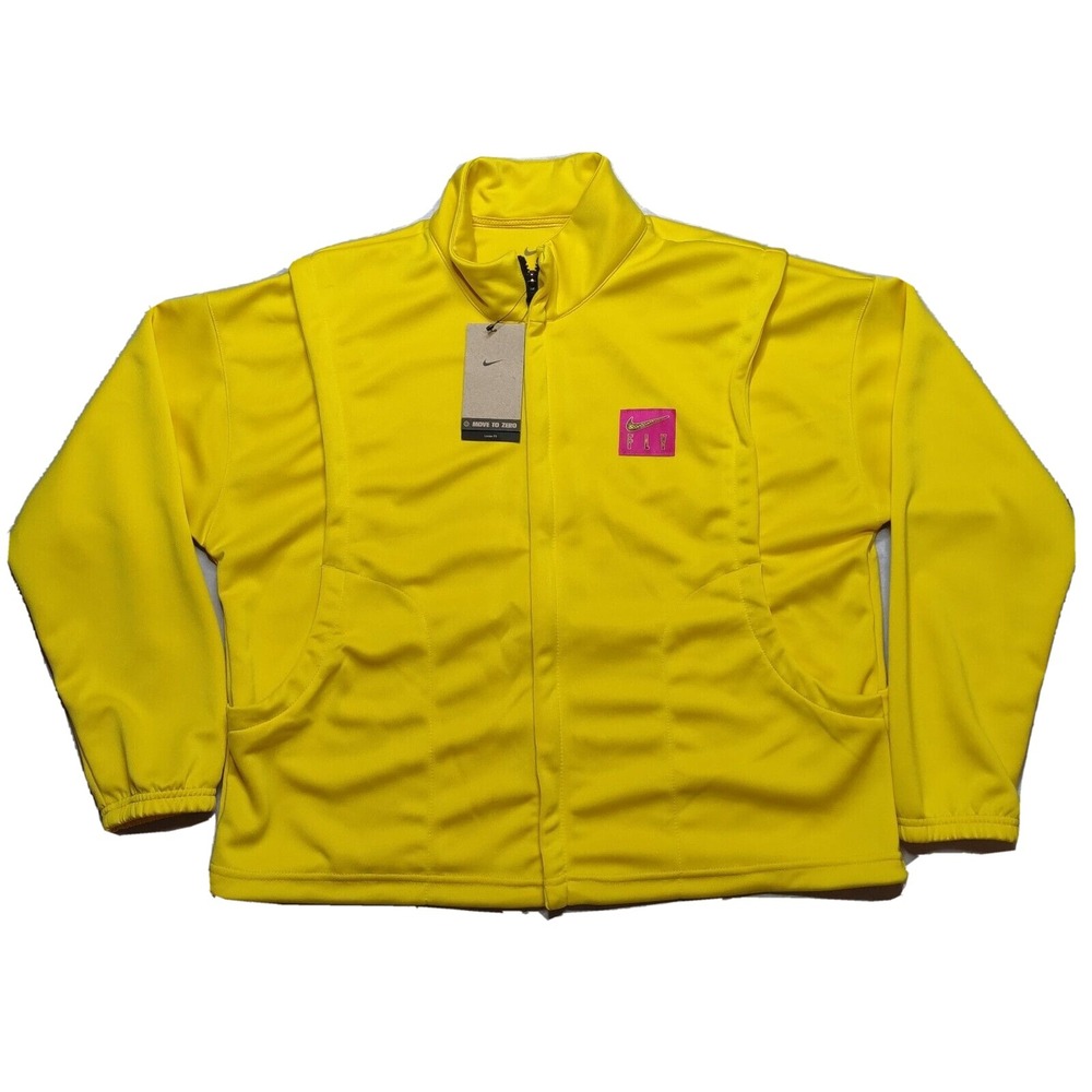 NIKE Retro Fly Vivid Sulfur‎ Dri-FIT Women XL Basketball Jacket - DH7294 NEW